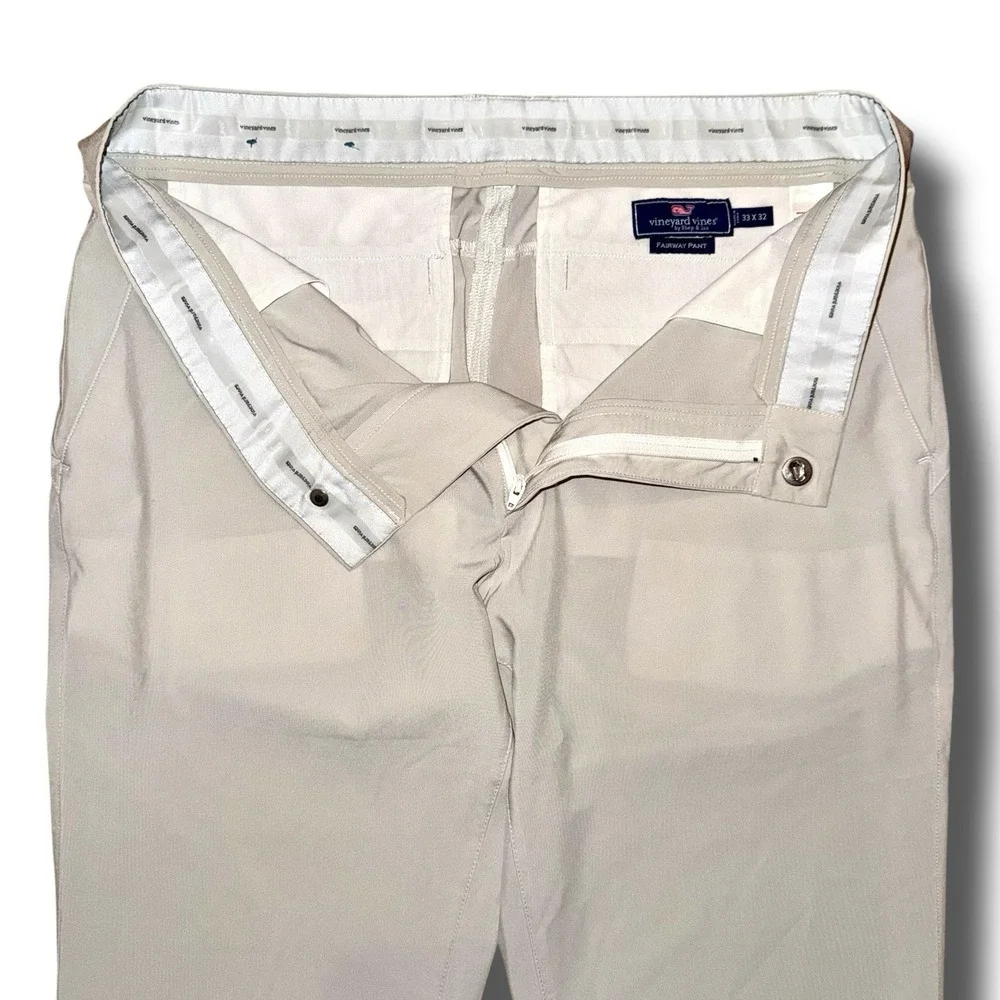 VINEYARD VINES Pants Men 33x32 (Measures 36x33) Fairway Performance Golf Stretch